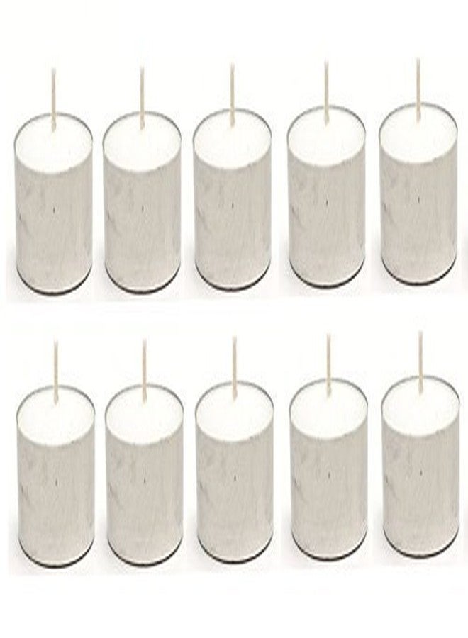 Crazy Sutra Pure Smokeless Tea Light Wax Candles - 50 Pieces Pack, 7-9 Hours Burning Time, Non-Toxic, Non-Smoky, and Eco-Friendly, Perfect for Home Decor, Party Decor, and Special Occasions - Image 1